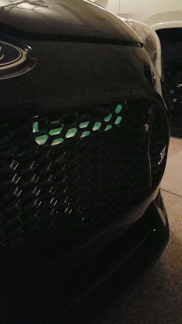Glow in the dark ram air inlet Ford Focus ST Forum